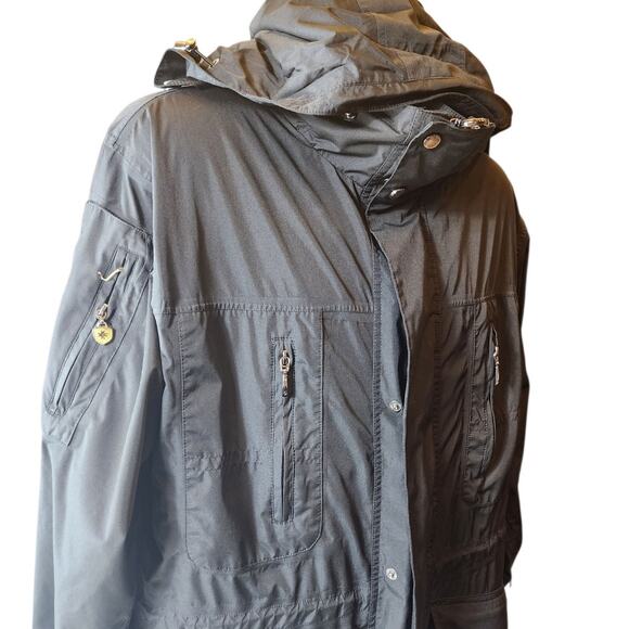 Wellensteyn Jacket Men Large Hood Windbreaker Utility German Gorpcore GolfJacke - Picture 15 of 16